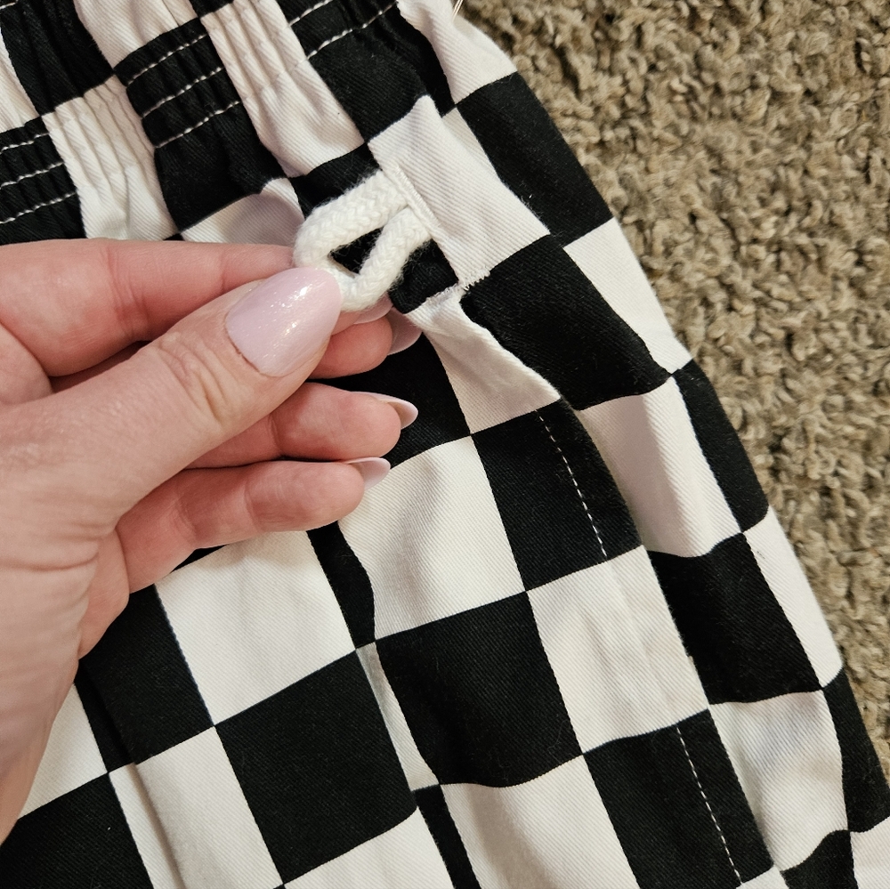 Cookman Black And White Checkered Chef Pants - Picture 4 of 8
